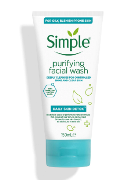 Simple Face Wash </br> پاکەرەوەی ڕوخسار بۆ پێستی چەور